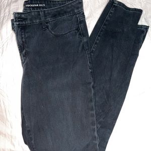 Old Navy Rockstar Black Jeans